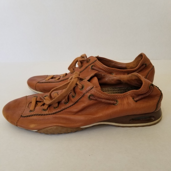 Cole Haan × Nike Air Soft Leather Laced Moccassin Flats Size 7 Women's - Picture 8 of 10